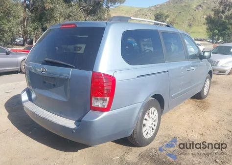 2011 Kia Sedona Lx from USA, damaged, VIN KNDMG4C77B6384582